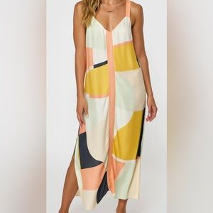 O’Neill Multi Color Kylie Midi Dress